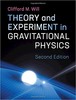 Thumbnail Theory and Experiment in Gravitational Physics Thumbnail Theory and Experiment in Gravitational Physics