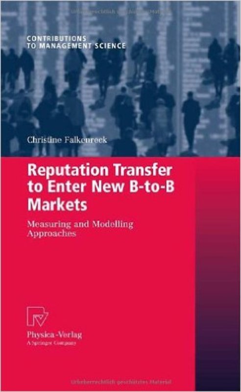 Product picture Reputation Transfer to Enter New B-to-B Markets