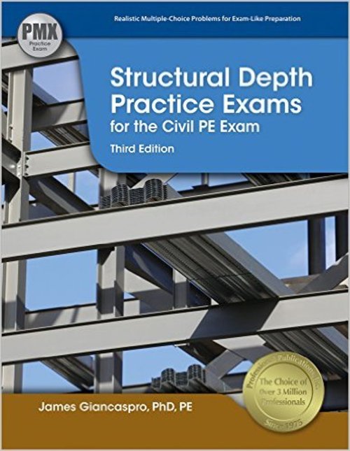 Product picture Structural Depth Practice Exams for the Civil PE Exam
