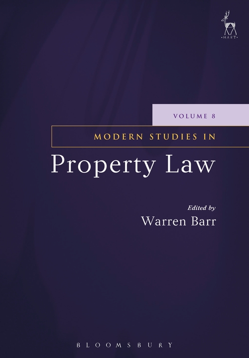 Product picture Modern Studies In Property Law (Volume 8)