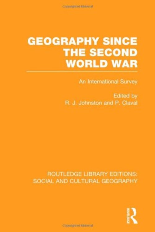 Product picture Geography Since The Second World War