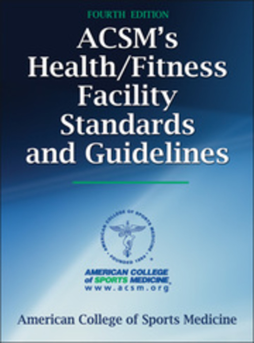 Product picture ACSM Health & Fitness Facility Standarts and Guidelines