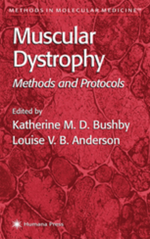 Product picture Muscular Dystrophy - Methods and Protocols