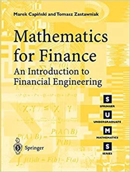 Product picture Mathematics for Finance