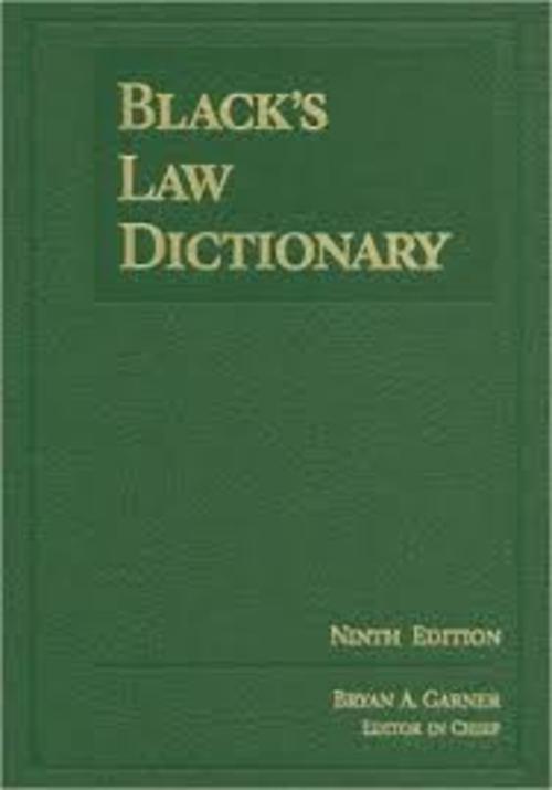 Product picture Blacks Law Dictionary (9th Edition)