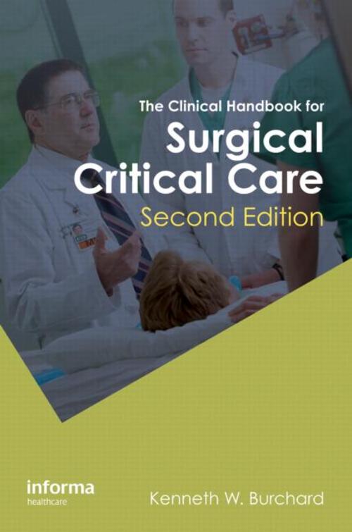 Product picture The Clinical Handbook for Surgical Critical Care