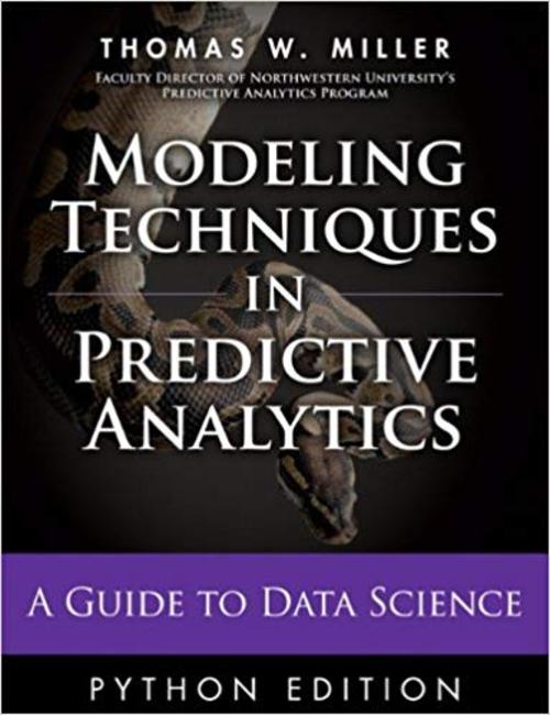 Product picture Modeling Techniques in Predictive Analytics with Python and 