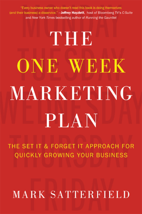 Product picture The One Week Marketing Plan