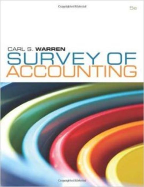 Product picture Survey of Accounting