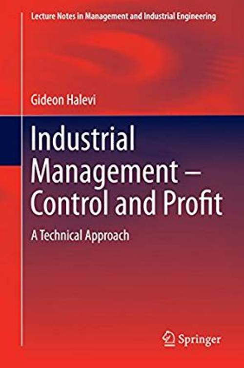 Product picture Industrial Management- Control and Profit
