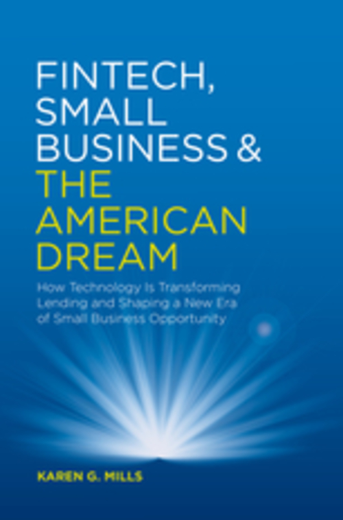 Product picture Fintech, Small Business & the American Dream