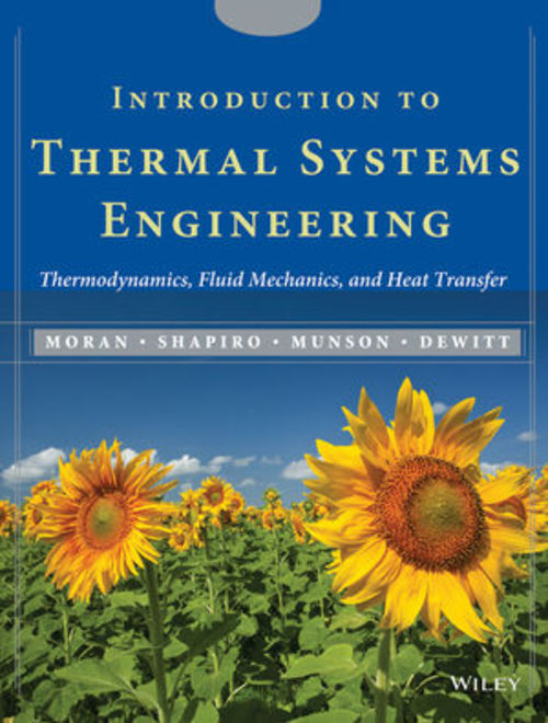 Product picture Introduction to Thermal Systems Engineering Thermodynamics