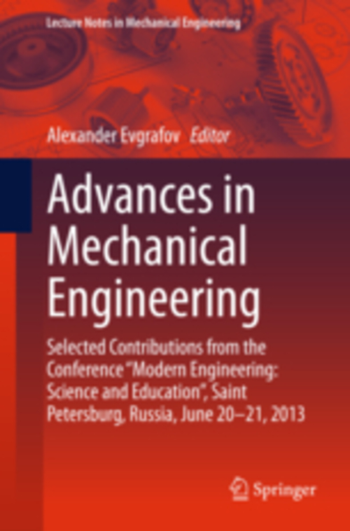 Product picture Advances in Mechanical Engineering