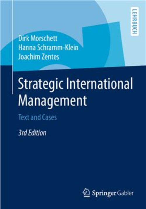Product picture Strategic International Management (3rd Edition)